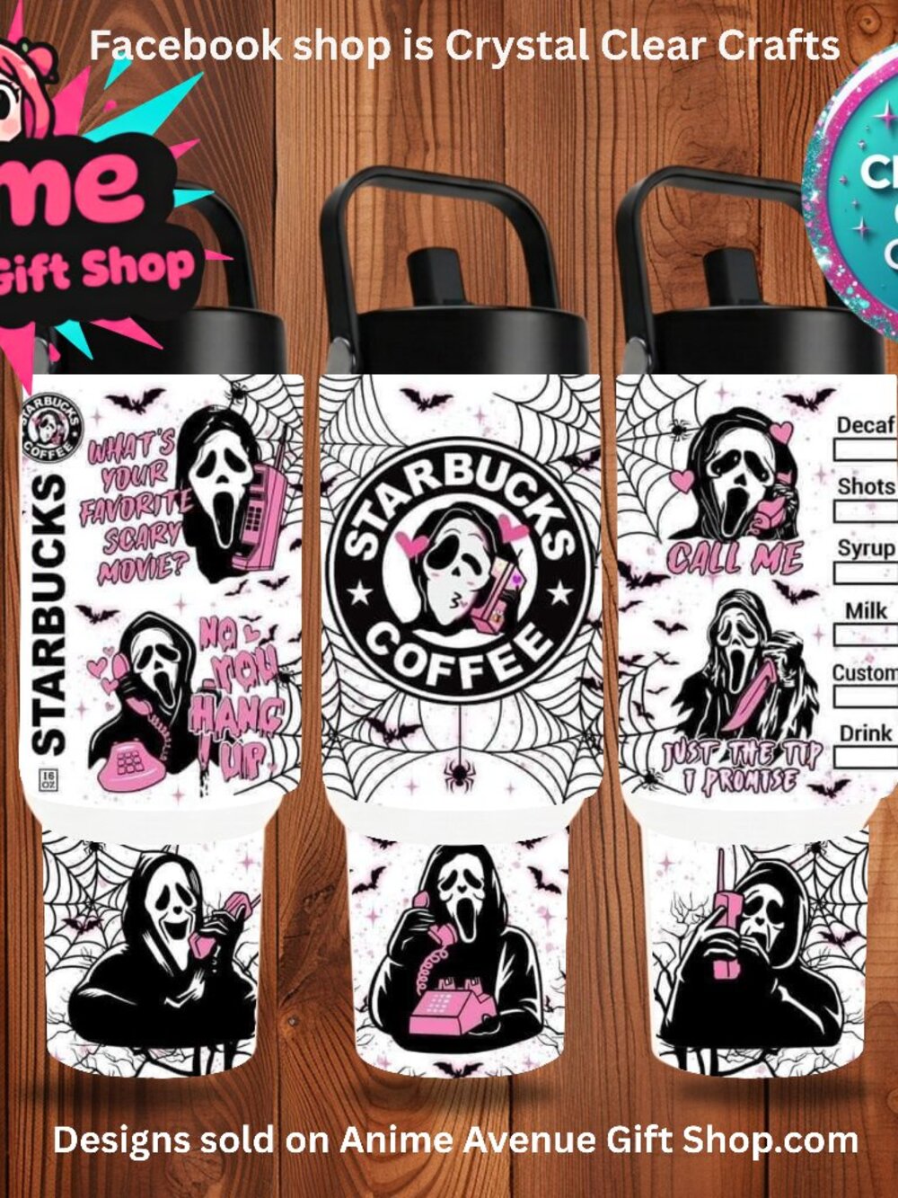 Scream 30oz Stainless Steel Tumbler